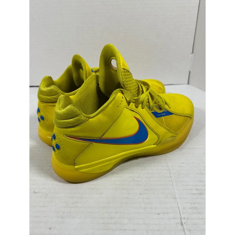 Nike KD 3 Retro Christmas Yellow Blue Orange FD5606-700 Mens 11 Basketball Shoes